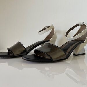 Marni Bicolor Pedestal Sandal